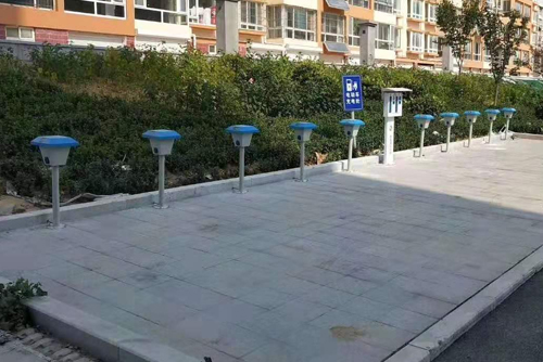 一机十路电动车充电站 案例3